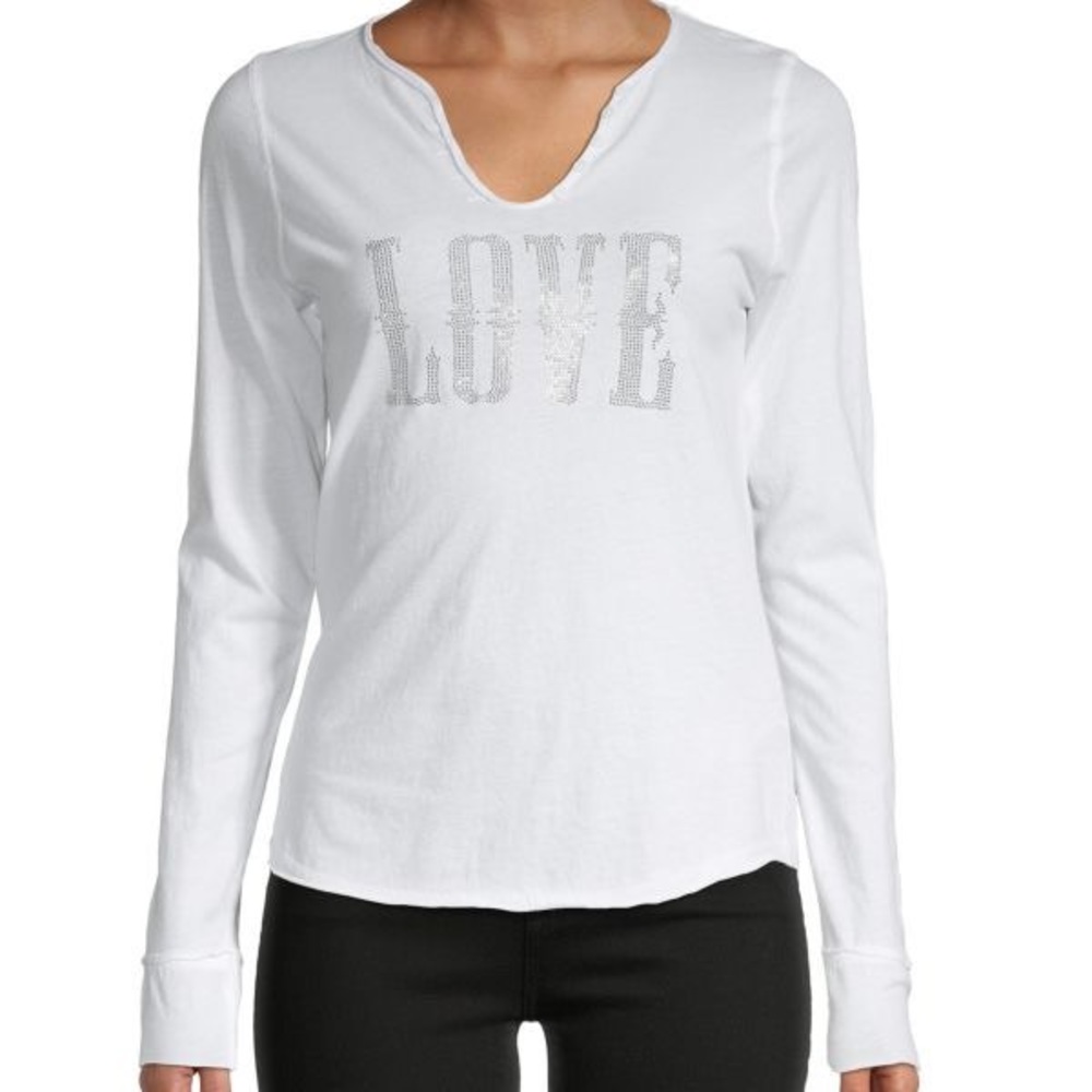 Love Henley Tee